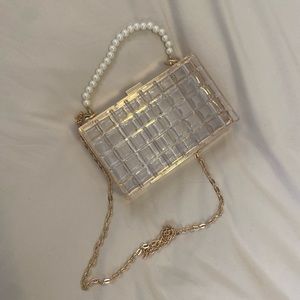 clear box purse